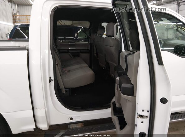 1FTEW1EPXJKF04481 2018 FORD F150 White Widok naklejki z numerem VIN