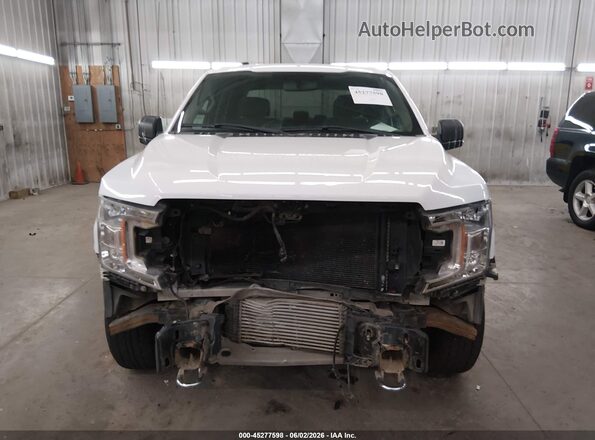1FTEW1EPXJKF04481 2018 FORD F150 White Widok wnętrza z tyłu