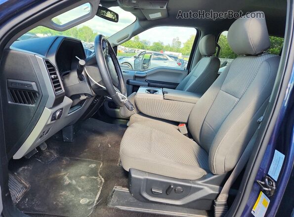 1FTEW1EPXKFB93841 2019 FORD F150 Blue Սալոնի դիմացի տեսք