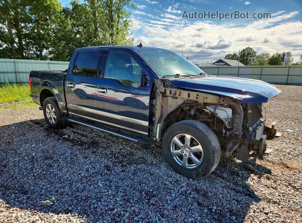 1FTEW1EPXKFB93841 2019 FORD F150 Blue Առջևի աջ