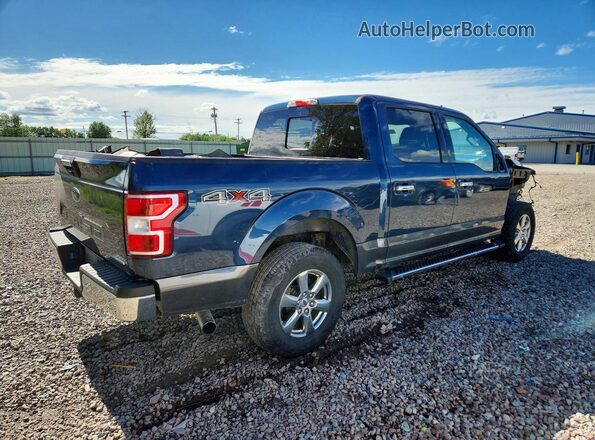 1FTEW1EPXKFB93841 2019 FORD F150 Blue Հետևի աջ