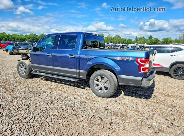 1FTEW1EPXKFB93841 2019 FORD F150 Blue Հետևի ձախ