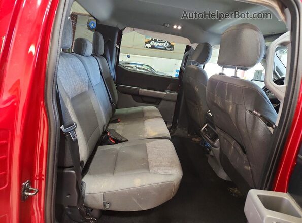1FTEW1EPXMKE16566 2021 FORD F150 Burgundy 