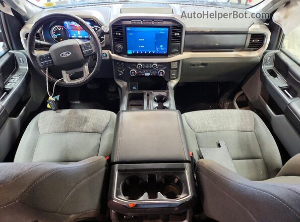 1FTEW1EPXMKE16566 2021 FORD F150 Burgundy 
