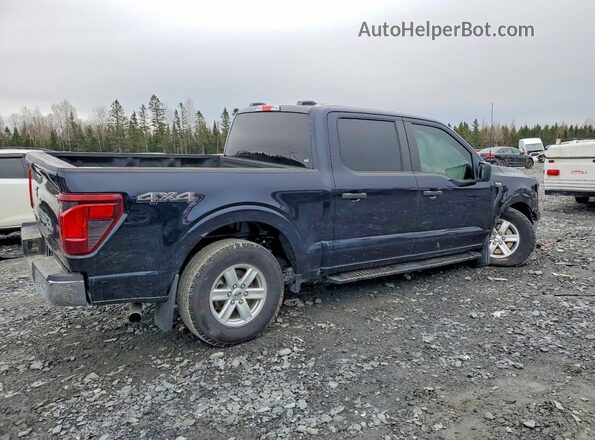 1FTEW1LP3RKD14715 2024 FORD F150 Black უკანა მარჯვენა
