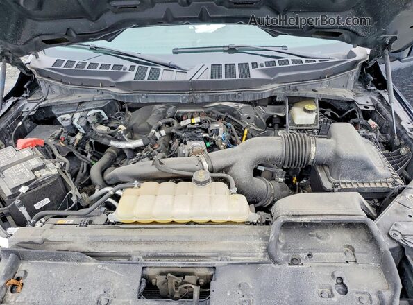 1FTEW1LP3RKD14715 2024 FORD F150 Black უკანა სალონის ხედი