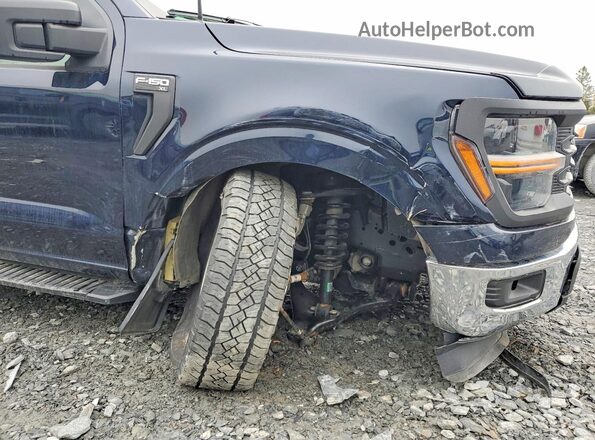 1FTEW1LP3RKD14715 2024 FORD F150 Black ძრავის განყოფილების ხედი