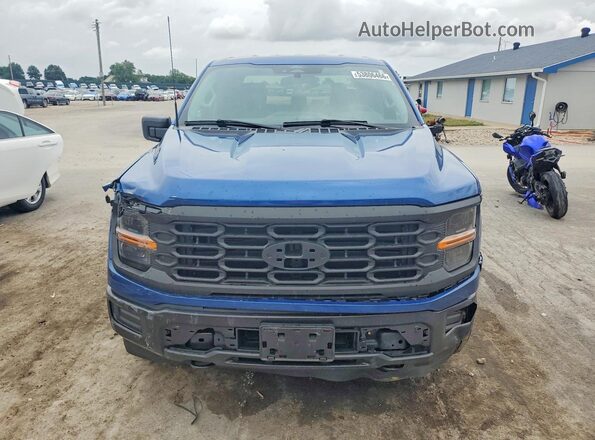 1FTEW1LP6RKD07046 2024 FORD F150 Синий Вид спереди