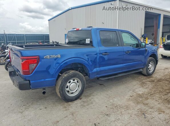 1FTEW1LP6RKD07046 2024 FORD F150 Синий Задняя правая четверть