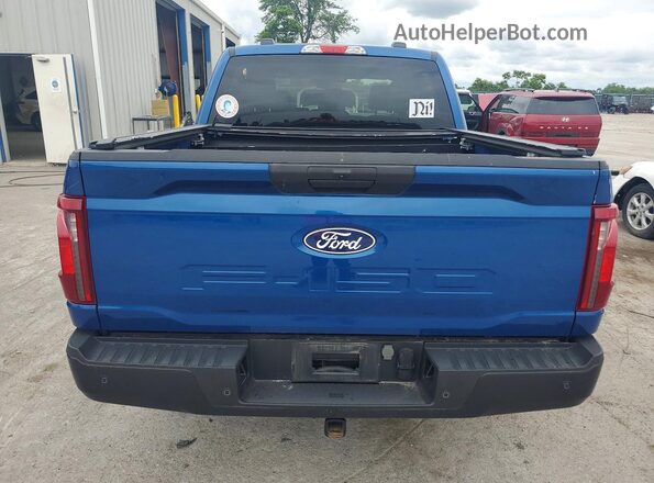 1FTEW1LP6RKD07046 2024 FORD F150 Синий Вид сзади