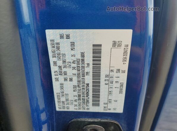 1FTEW1LP6RKD07046 2024 FORD F150 Синий Вид подкапотного пространства