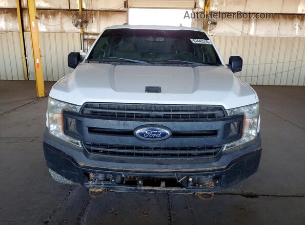 1FTEW1P47KKE85652 2019 FORD F150 White Вид спереду