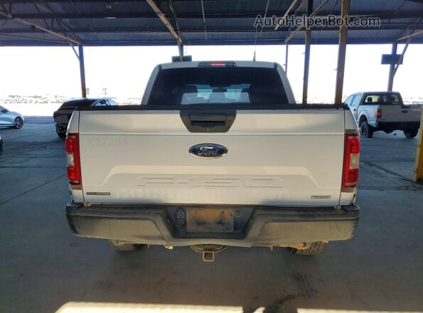 1FTEW1P47KKE85652 2019 FORD F150 White Вид ззаду