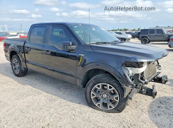 1FTEW2K53RKD15501 2024 FORD F150 Black Przód prawy
