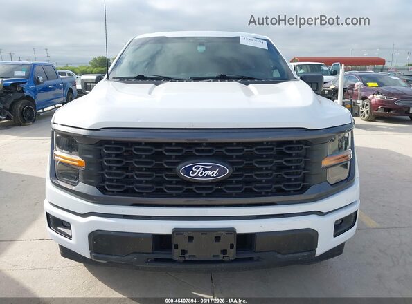 1FTEW2KP0RKE20790 2024 FORD F150 White Вид задньої частини салону