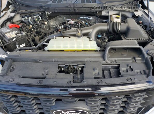 1FTEW2KP0SKE93860 2025 FORD F150 White Вид задньої частини салону