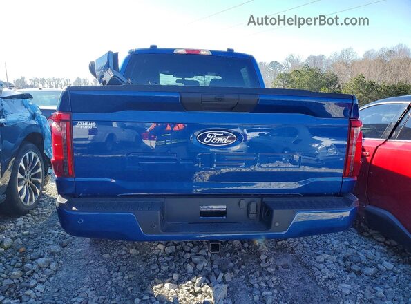 1FTEW2KP0SKF72767 2025 FORD F150 Blue Widok z tyłu