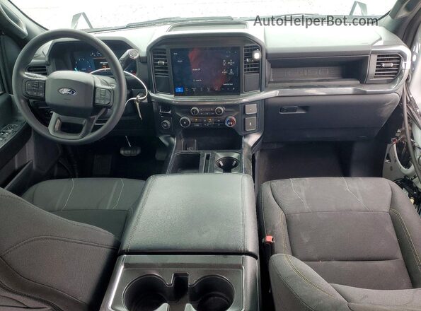 1FTEW2KP1SKD14273 2025 FORD F150 White Առջևի վահանակի տեսք