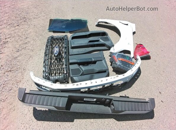 1FTEW2KP1SKD14273 2025 FORD F150 White Շարժիչի բաժամունքի տեսք