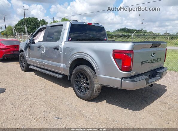 1FTEW2KP2RKF19160 2024 FORD F150 Silver Tył lewy