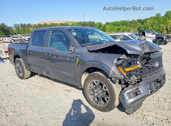 1FTEW2KP2SKD46696 2025 FORD F150 Gray 