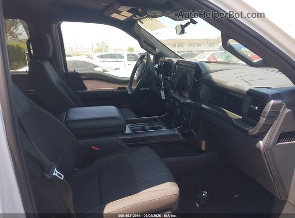1FTEW2KP3SKD31785 2025 FORD F150 White Widok wnętrza z przodu