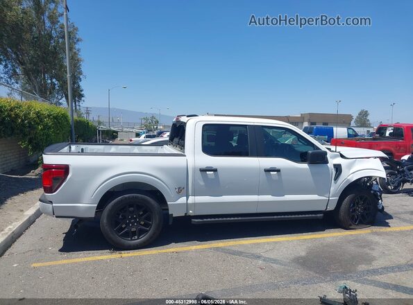 1FTEW2KP3SKD31785 2025 FORD F150 White Widok wnętrza 360 stopni