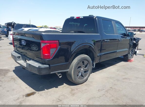 1FTEW2KP3SKE88068 2025 FORD F150 Черный Задняя правая четверть