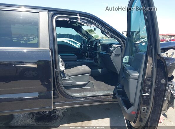 1FTEW2KP3SKE88068 2025 FORD F150 Черный Вид салона спереди