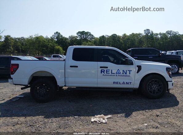1FTEW2KP4RKD36200 2024 FORD F150 White Սալոնի հետևի տեսք