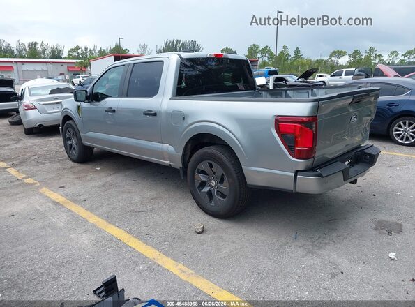 1FTEW2KP4SKF62145 2025 FORD F150 Silver Задня ліва чверть