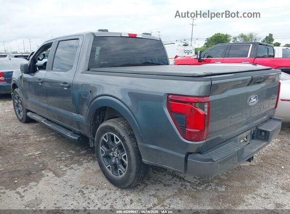 1FTEW2KP5RKD53961 2024 FORD F150 Gray Tył lewy