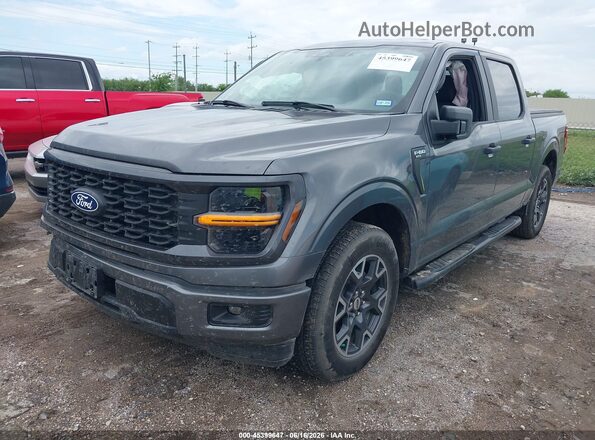 1FTEW2KP5RKD53961 2024 FORD F150 Gray Przód lewy