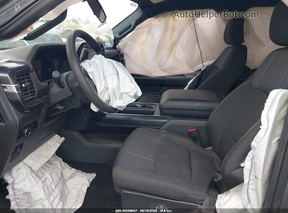 1FTEW2KP5RKD53961 2024 FORD F150 Gray Widok wnętrza z przodu