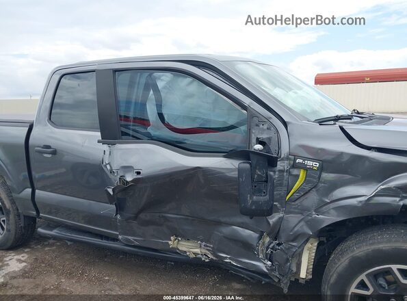 1FTEW2KP5RKD53961 2024 FORD F150 Gray Widok wnętrza z tyłu