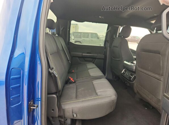 1FTEW2KP5RKE63554 2024 FORD F150 Синий Вид задних сидений