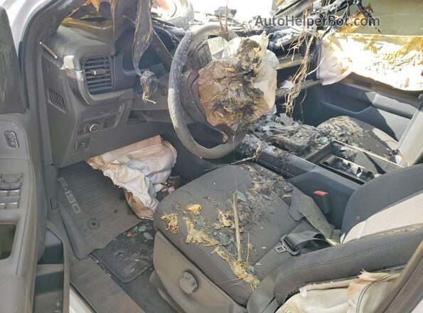1FTEW2KP5SFC43250 2025 FORD F150 White Вид панелі приладів