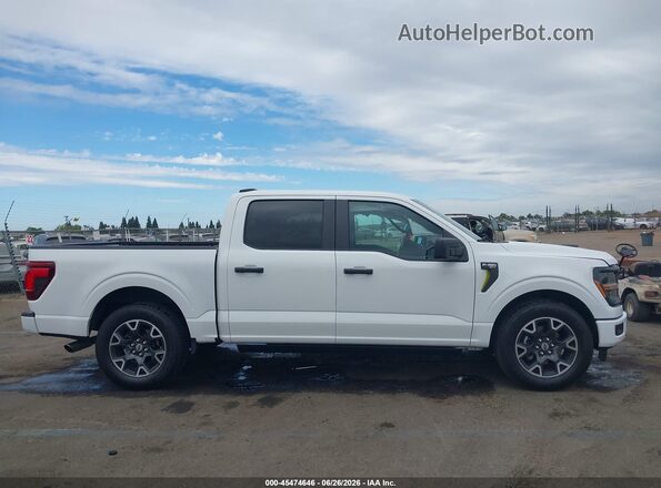 1FTEW2KP8RKF18398 2024 FORD F150 White Սալոնի հետևի տեսք