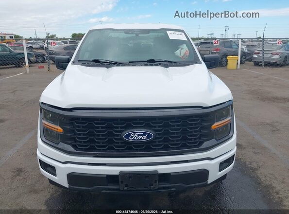 1FTEW2KP8RKF18398 2024 FORD F150 White Սարքավորումների վահանակի տեսք