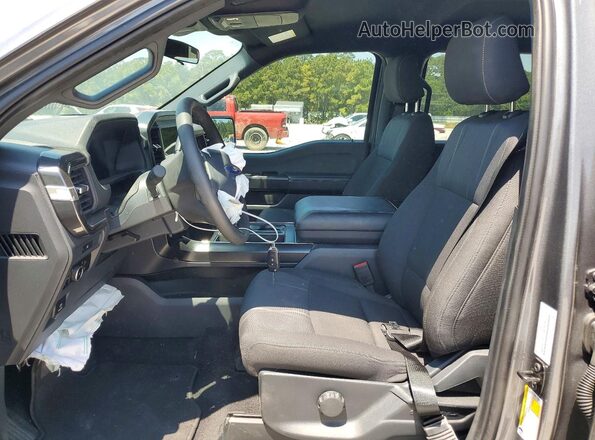 1FTEW2KP8SKD22869 2025 FORD F150 Gray Front interior view