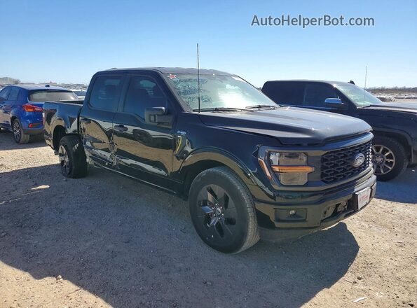 1FTEW2KP9SKE37111 2025 FORD F150 Black Przód prawy