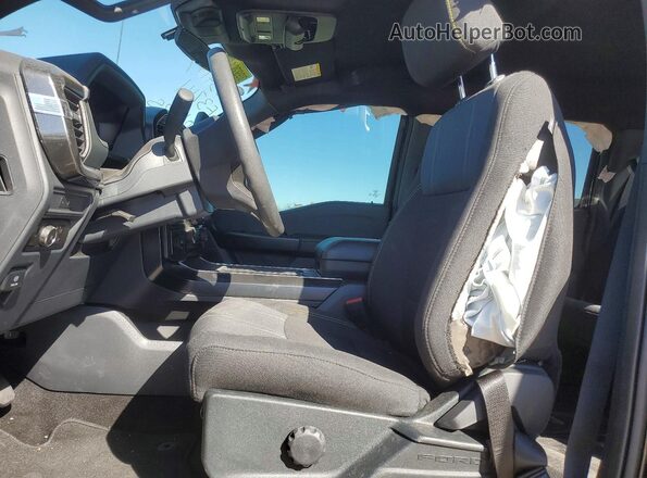 1FTEW2KP9SKE37111 2025 FORD F150 Black Widok wnętrza z przodu