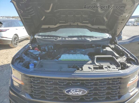 1FTEW2KP9SKE37111 2025 FORD F150 Black Widok wnętrza z tyłu