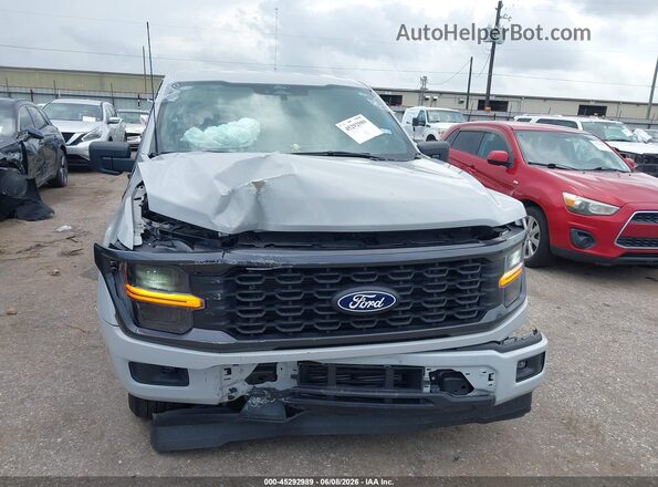 1FTEW2KPXRKE21879 2024 FORD F150 Серый Вид спереди