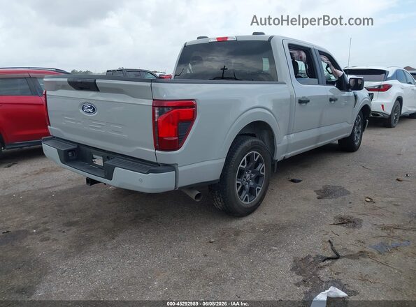 1FTEW2KPXRKE21879 2024 FORD F150 Серый Задняя правая четверть