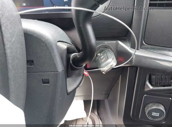 1FTEW2KPXRKE21879 2024 FORD F150 Серый Вид панели приборов