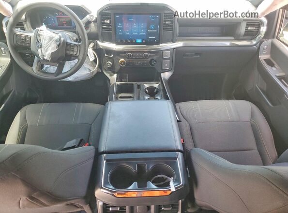 1FTEW2KPXSKD02011 2025 FORD F150 White Вид панелі приладів