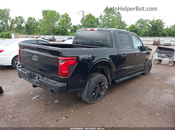 1FTEW2LP0RFB42898 2024 FORD F150 Black უკანა მარჯვენა