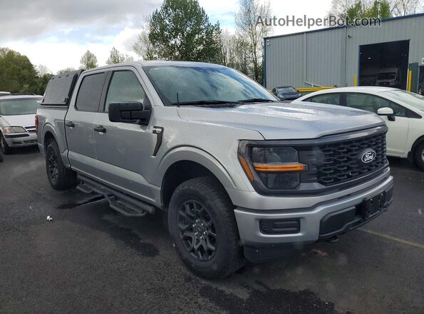 1FTEW2LP0SKE25718 2025 FORD F150 Gray Передня права чверть
