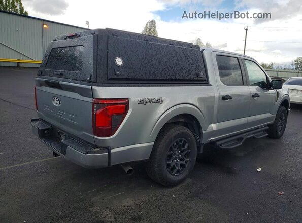 1FTEW2LP0SKE25718 2025 FORD F150 Gray Задня права чверть